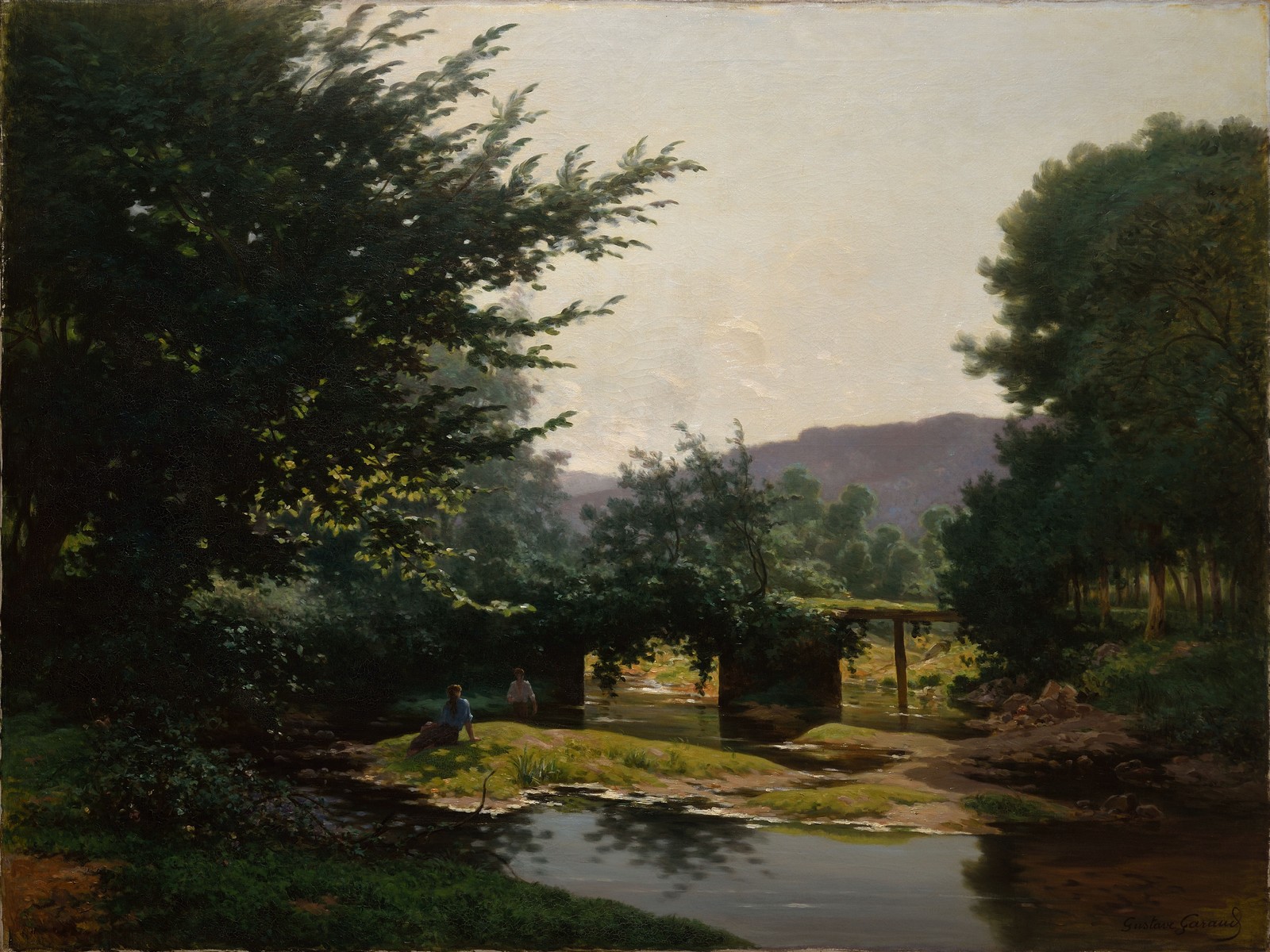 Vieux pont sur la Rance